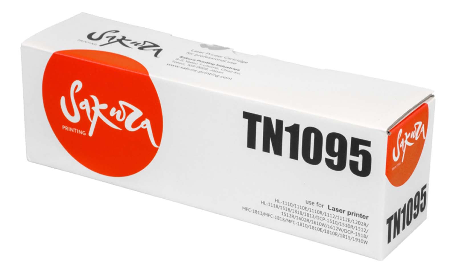 Картридж TN-1095 для Brother DCP-1602R, DCP-1623wr, HL-1202r, DCP-1602 ...